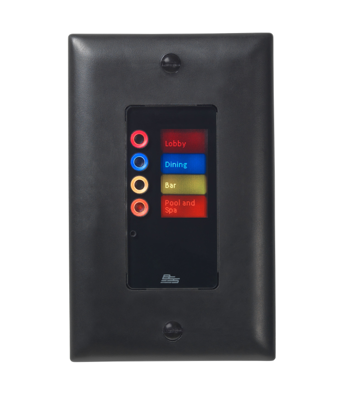 Contrôleur mural Ethernet BSS AUDIO Contrio EC-4B noir