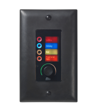 Contrôleur mural Ethernet BSS AUDIO Contrio EC-4BV noir