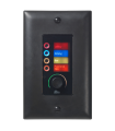 Controlador de pared Ethernet BSS AUDIO Contrio EC-4BV negro