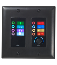 Contrôleur mural Ethernet BSS AUDIO Contrio EC-8BV noir
