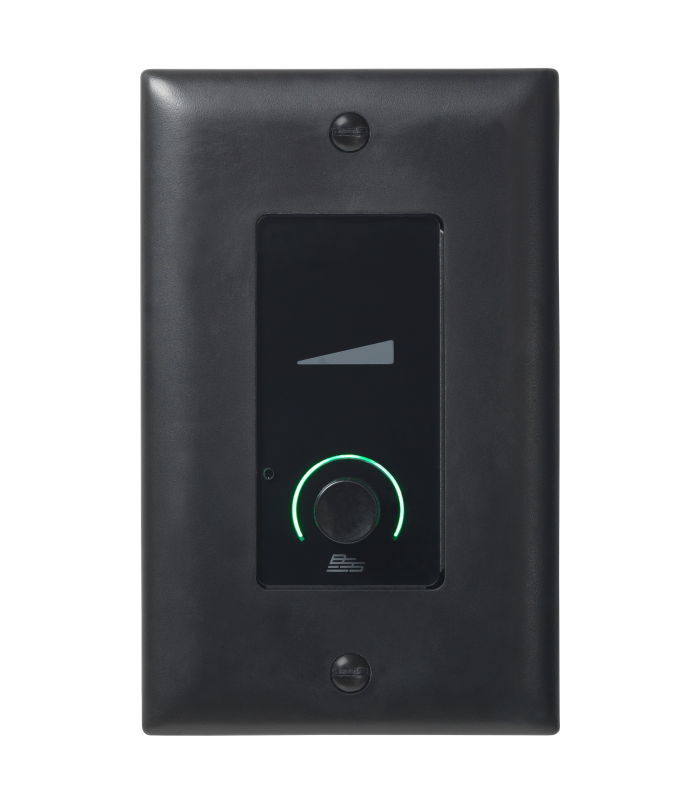 Controlador de pared Ethernet BSS AUDIO Contrio EC-V Negro
