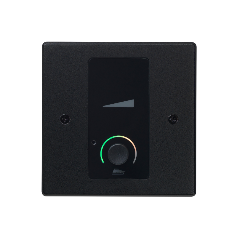 Controlador de pared Ethernet BSS AUDIO Contrio EC-V Negro