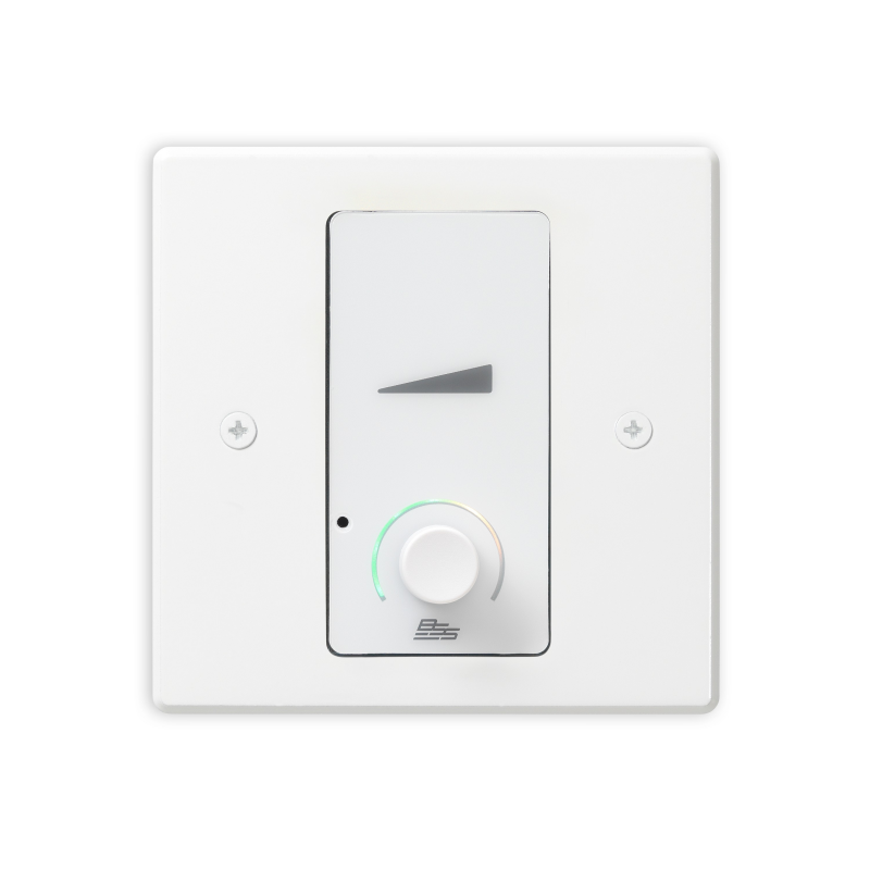 Controlador de pared Ethernet BSS AUDIO contrio EC-V blanco