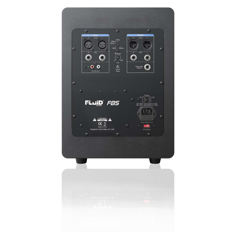 Caisson de basse pour studio FLUID AUDIO F8S