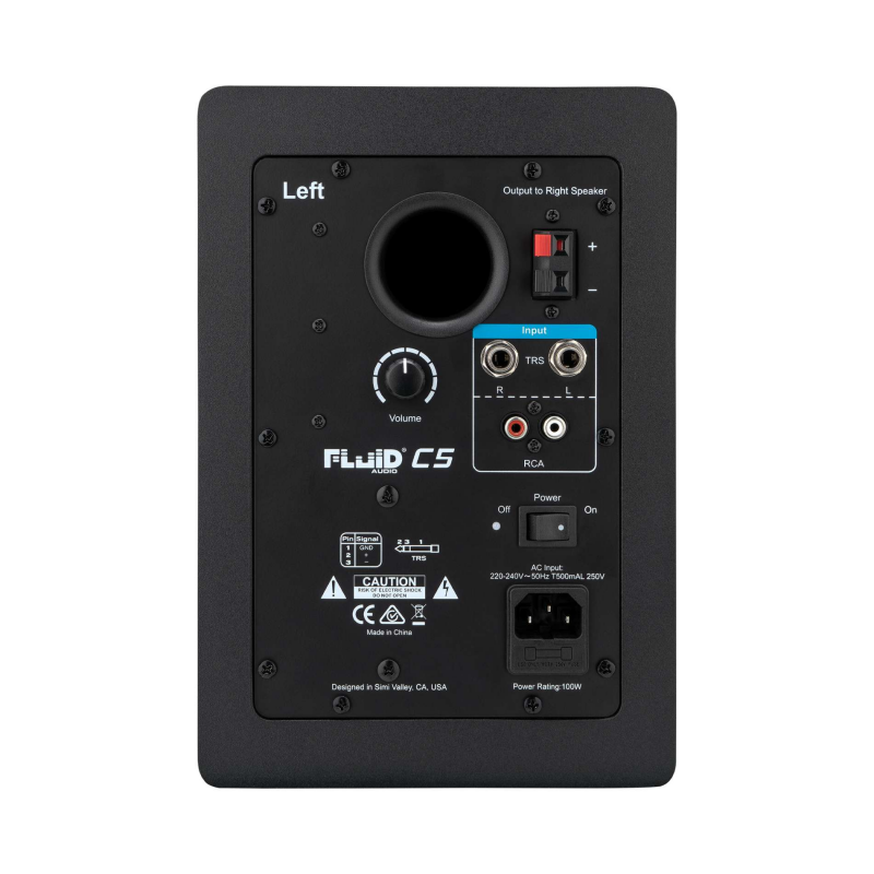 Altavoz del monitor FLUID AUDIO C5 el par