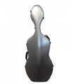 Etui violoncelle 4/4 PC COMPOSITE gris alu effet brossé