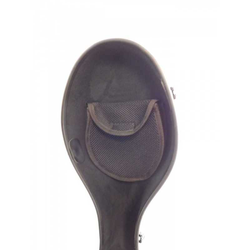 Etui violoncelle 4/4 PC COMPOSITE noir effet alu brossé