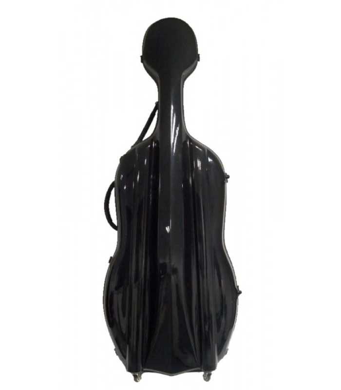 Etui violoncelle 4/4 PVC/Fiberglass noir "FLY CASE"