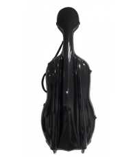 Etui violoncelle 4/4 PVC/Fiberglass noir "FLY CASE"