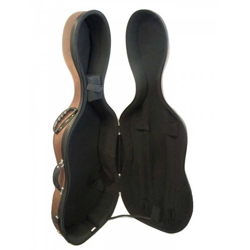 Etui violoncelle 4/4 COQUE ULTRA RIGIDE nylon