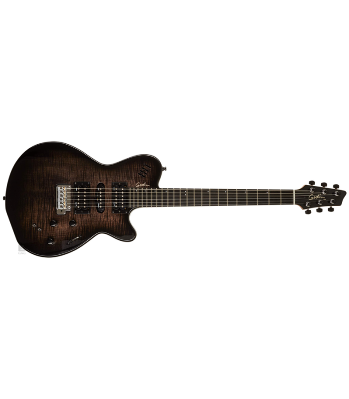 GODIN XT-SA Trans Black Flame  