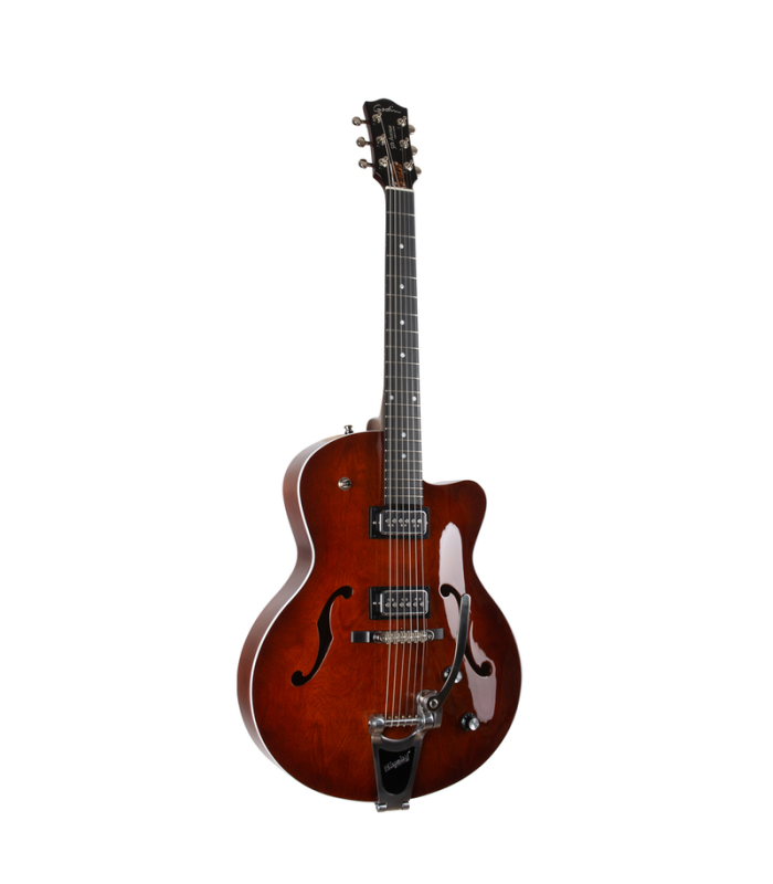 GODIN 5th Avenue Uptown T-Armond Havana Burst avec étui TRIC 