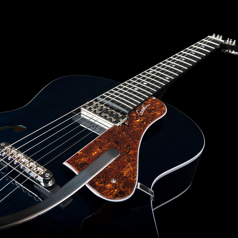 GODIN 5th Avenue Nightclub Indigo Blue avec étui TRIC 