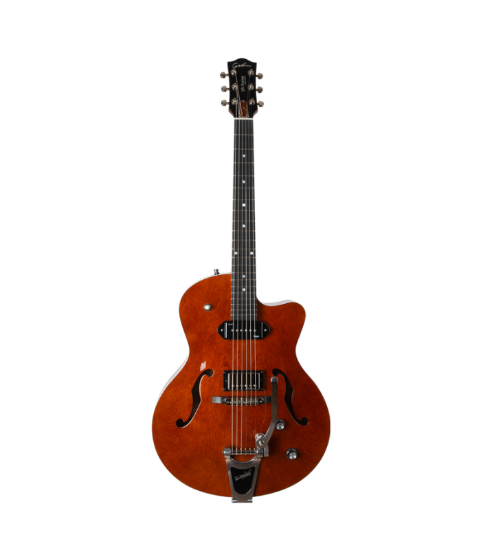 GODIN 5th Avenue Uptown Custom Havana Burst avec étui TRIC 