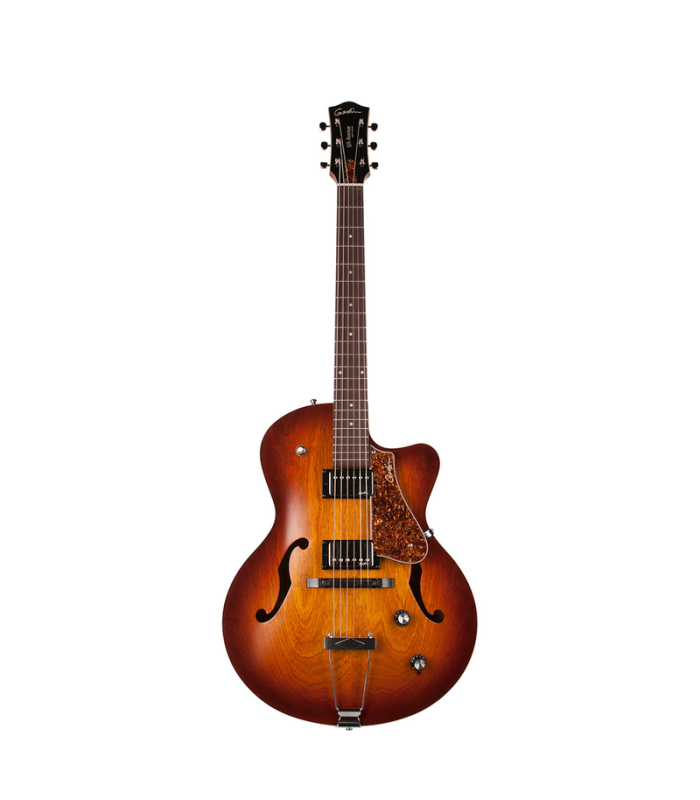 GODIN 5th Avenue CW Kingpin II HB Cognac Burst avec étui TRIC 