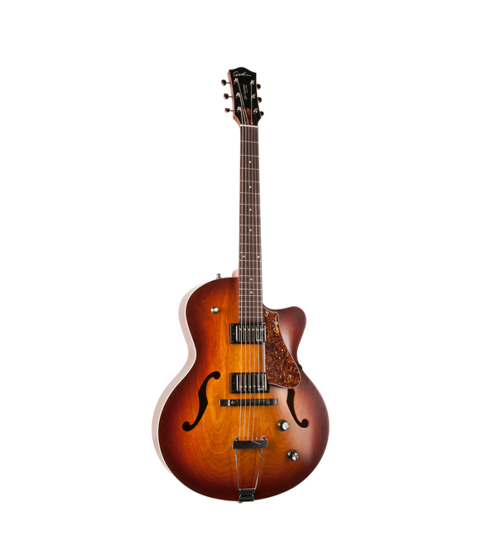 GODIN 5th Avenue CW Kingpin II HB Cognac Burst avec étui TRIC 