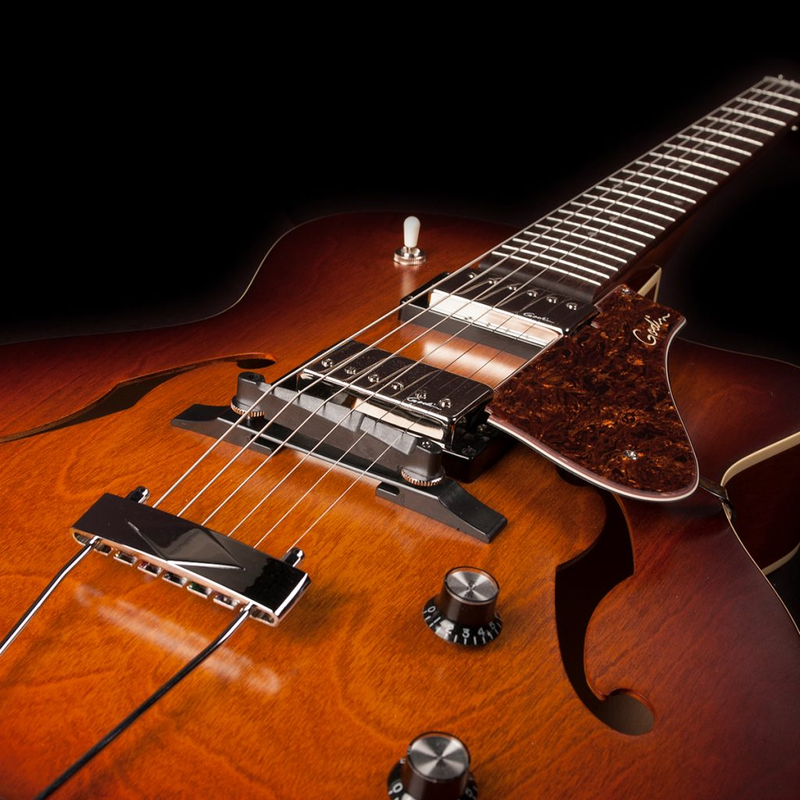 GODIN 5th Avenue CW Kingpin II HB Cognac Burst avec étui TRIC 