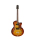 GODIN 5th Avenue CW Kingpin II P90 Cognac Burst  avec étui TRIC 