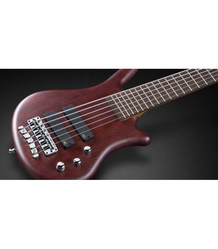 Bajo eléctrico Warwick Thumb BO - 6 cuerdas - activo / activo - Colored Transparent Satin