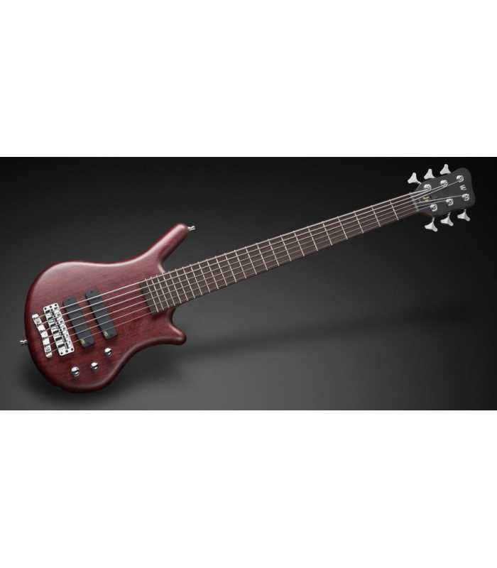 Basse électrique Warwick Thumb BO - 6 cordes - active  / active - Burgundy Red Transparent Satin