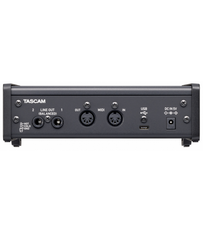 Interface audio 2 canaux d’entrée et de sortie TASCAM US-2X2HR 
