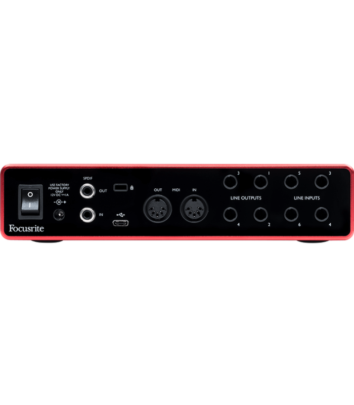 Interface audio USB FOCUSRITE 8i6 3rd Gen 