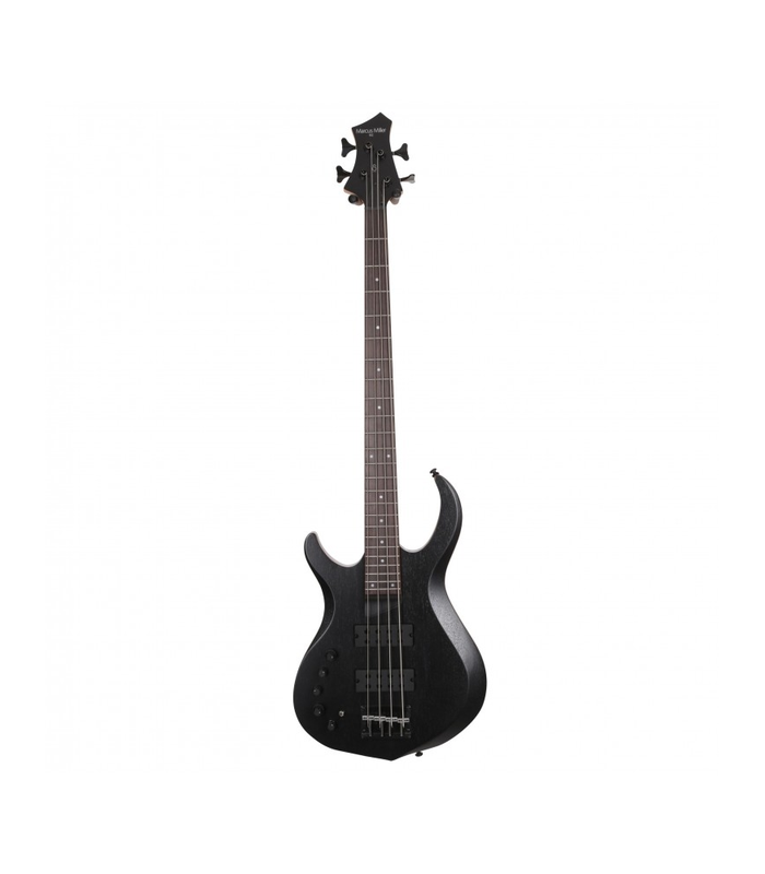 Basse électrique MARCUS MILLER M2-4 LH TBK RN Gauchère Finition Transparent Black