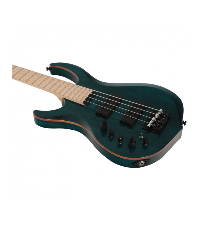 Basse électrique MARCUS MILLER M2-4 LH TBL MN Gauchère Finition Transparent Blue