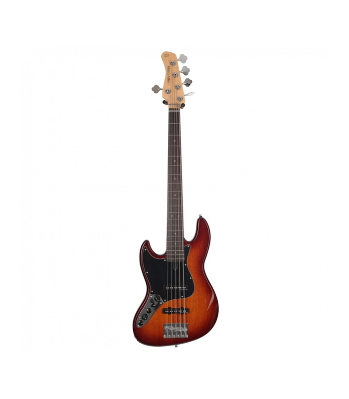 Basse électrique MARCUS MILLER V3-5 LH TS RN Gauchère Finition Tobacco Sunburst