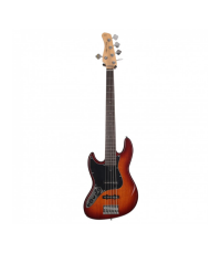 Basse électrique MARCUS MILLER V3-5 LH TS RN Gauchère Finition Tobacco Sunburst