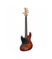 Basse électrique MARCUS MILLER V3-5 LH TS RN Gauchère Finition Tobacco Sunburst