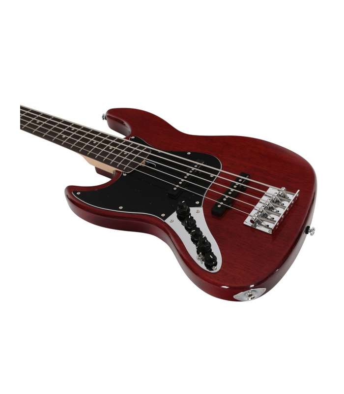 Bajo eléctrico MARCUS MILLER V3-5 LH MA RN Acabado de caoba a mano izquierda