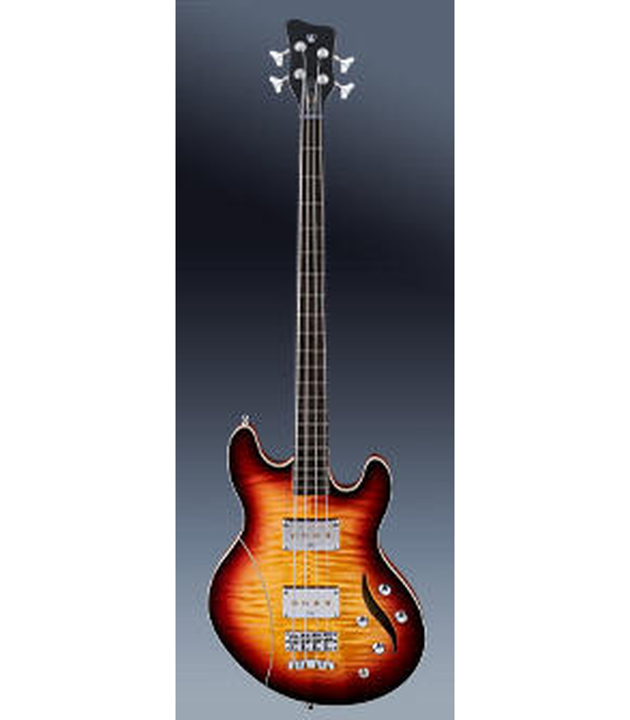 Basse électrique Warwick Teambuilt Artist Series SklarBass I, 4 String - Vintage Sunburst Transparent High Polish 
