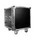 PLUGGER FLIGHT CASE RACK 12U ROLLER