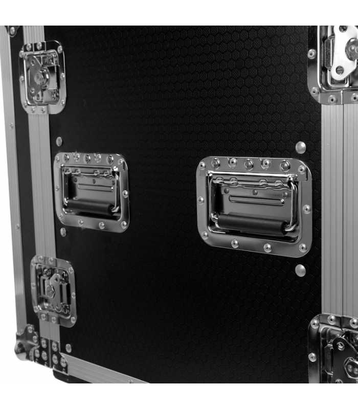 Rack Plugger Flight Case Rack 12U Roller