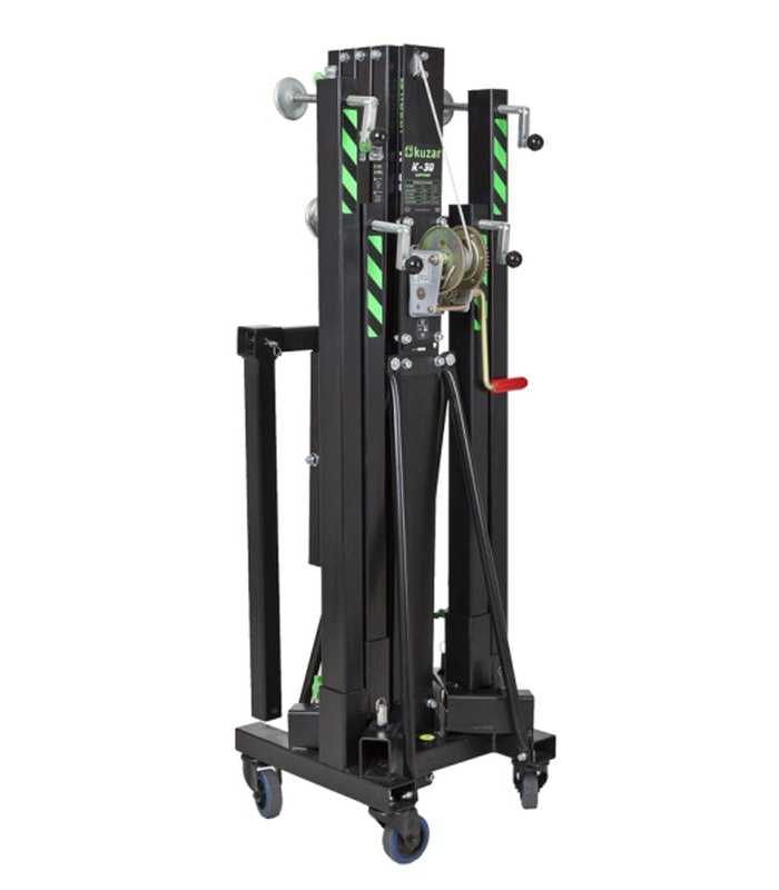 Torre de carga frontal y Line Array Kuzar K-30