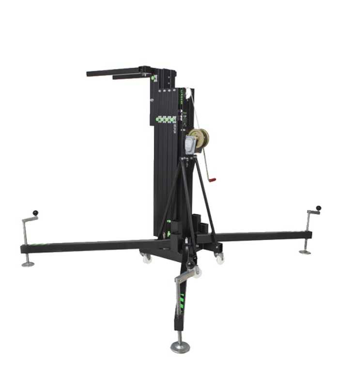 Torre de carga frontal y Line Array Kuzar K-50