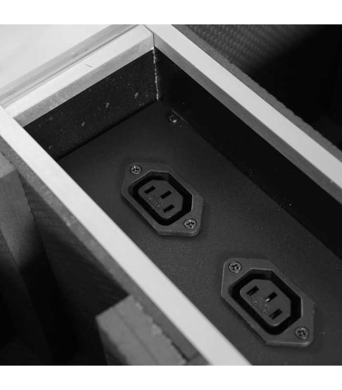 Pack de 6 proyectores a pilas BoomTone DJ EZBOX 4x15W + un maletín