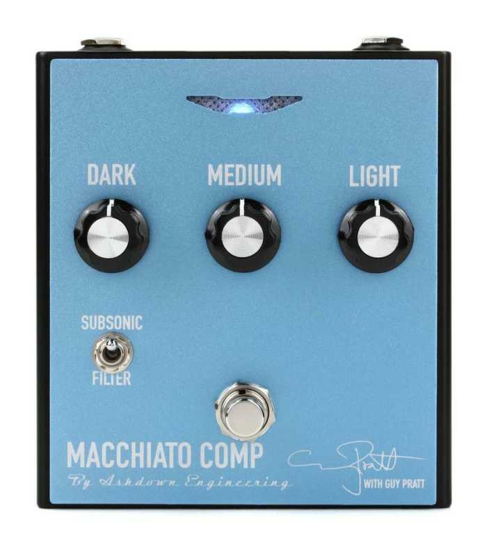 Pédale d'effet compresseur Ashdown Macchiato Comp