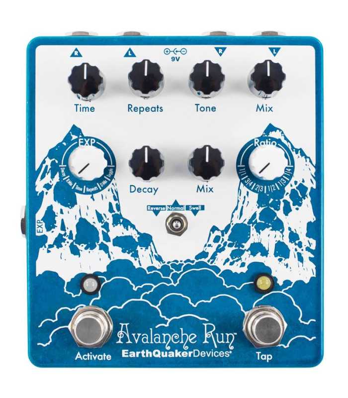 Pedal de retardo Avalanche Run v2 de EarthQuaker Devices