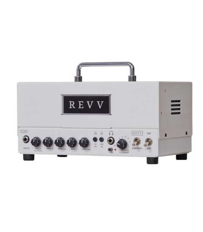 Cabezal de amplificador Revv D20 White