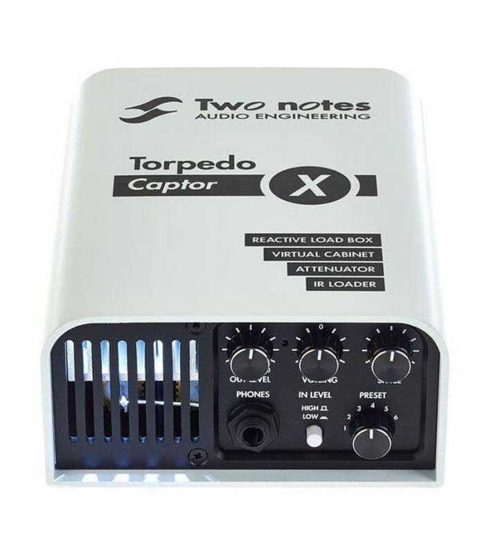 Simulador de guitarra Two Notes Torpedo Captor X 16