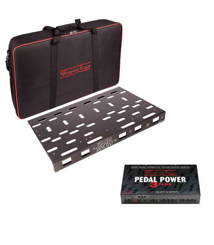Pedalboard et alimentation Voodoo Lab Dingbat Large + PP 3 Plus