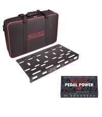 Pedalboard et bloc d'alimentation Voodoo Lab Dingbat Medium + PP 3