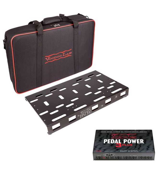 Pedalboard et bloc d'alimentation Voodoo Lab Dingbat Medium + PP 3 Plus