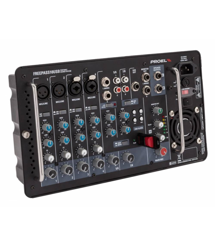 Sistema de sonido portátil PROEL FREEPASS10USB