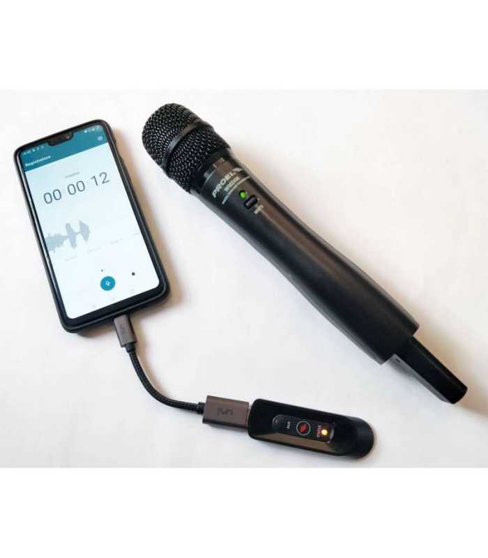 Système de microphones à main sans fil USB 2.4GHZ Proel U24H