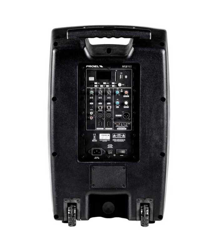 Sistema de sonido todo en uno alimentado por batería Proel V12FREE