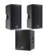 Sistema amplificado FBT X-LITE 115A (par) y X-SUB 118SA