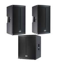 Système amplifié FBT X-LITE 115A (la paire) et X-SUB 118SA